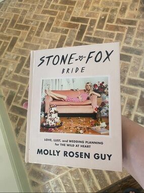 STONE FOX Bride Hardcover Book - Pink